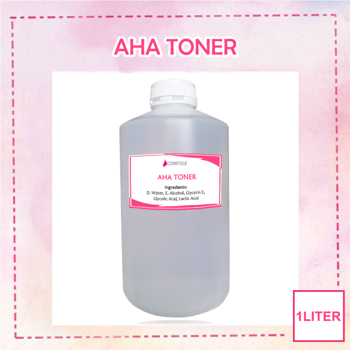 Alpha Hydroxy Acids (AHA) Toner for facial Treatment 1 LITER Lazada PH