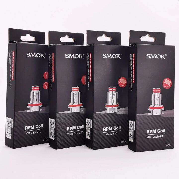 5pcs RPM 40 Coils NORD 4 Occ Mesh Coil mesh 0.4/0.6 OHM Cartridge For