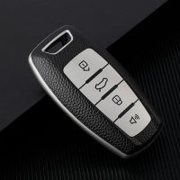 4 Buttons TPU Leather Car Key Case Cover For Great Wall Haval Coupe H7 H8 H9 F5 F7 H2S GMW H6 Car Holder Bag Styling Accessories