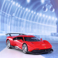 (ร้อน) Nicce 1:32 Ferrari P80C แนวคิด Supercar โลหะแข่ง D Iecast ยานพาหนะล้อแม็กรุ่นรถของขวัญสำหรับเด็กคริสต์มาสของเล่นเด็ก A389