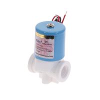 Practical G1/4" HQV1 Solenoid Valve Plastic Normally Closed 2 Way 24V DC 0-120PSI 0-0.8MPa Miniature Valves  40*30*60mm Valves