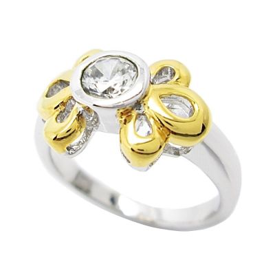 แหวนดอกไม้ แหวนผู้หญิง แหวนเพชรกะรัต แหวนชุบทองคำขาว แหวนชุบทอง บริการเก็บเงินปลายทาง