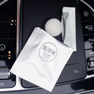【CC】﹍  Car Air Fresheners Refills Vent Clip Set Lemon Fragrance Scent Tablets for Perfume Diffuser