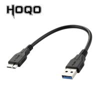 【CW】 short 20cm 1ft USB 3.0 Male A to USB 3.0 Micro B Cable USB-C to USB 3.0 Micro B Cord for External Hard Drive Disk HDD white bk