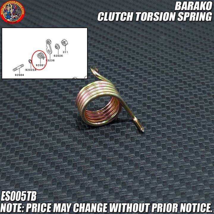 BARAKO CLUTCH TORSION SPRING (ES005TB) | Lazada PH