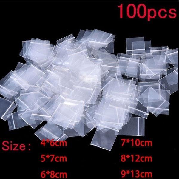 Plastic Ziplock Bags Jewelry Small Ziplock Bag Food Packaging Zip