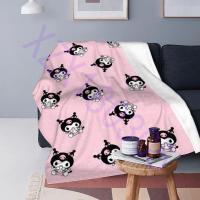 Sanrio Kuromi Silk Touch Sherpa Throw Blanket Multi Size 23