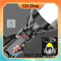 ร้าน YZH ไฟฉาย Led Usb แบบพกพาชาร์จไฟได้5W 3.1V ไฟฉายกลางแจ้ง