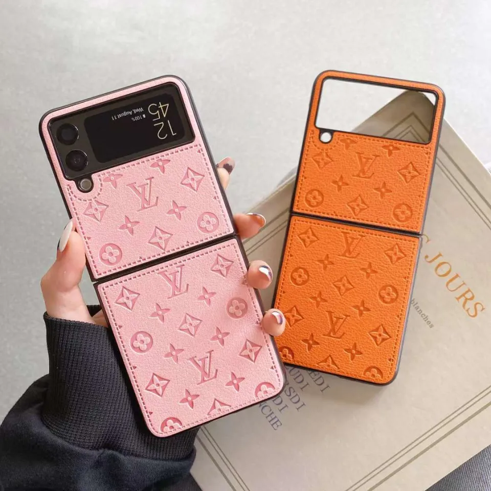 Louis Vuitton Cover Case For Samsung Galaxy Z Flip 5 - Z Flip 4 - Z Flip 3  /3