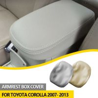 Center Console Lid Armrest Cover Interior Accessories Microfiber Leather Cover For Toyota Corolla 2007 2008 2009 2010 2011 2012 Pipe Fittings Accessor