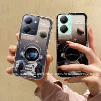 Phone Case เคส VIVO Y27 Y78 5G 4G 2023 เคสมนุษย์อวกาศนักบินอวกาศซองนุ่มใสซิลิโคน