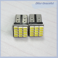 Ditur 1ชิ้น3020 T10สว่างสัญญาณเลี้ยวรถ12 LED แบบ SMD หลอดไฟสีขาวหลอดไฟแบบลิ่มอัตโนมัติ