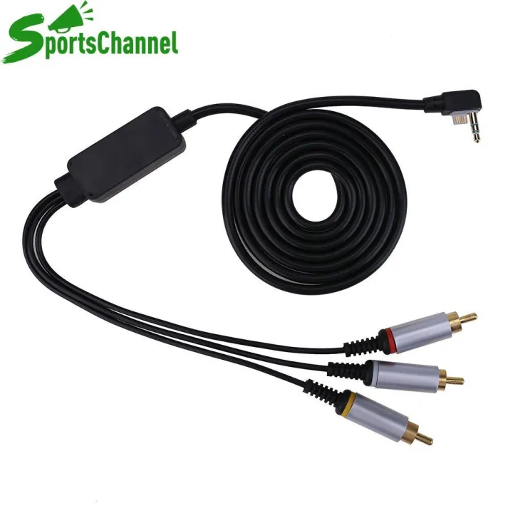 autómata Despertar sensibilidad Sportschannel 1.8m Lead Wire AV TV Video Game Adapter Component Cable for  PSP 2000 3000 - intl | Lazada PH