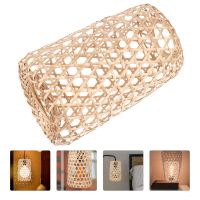 Handmade Chandelier Lampshade Bamboo Design Lampshade Bamboo Woven Lampshade Bamboo Weaving Home Hotel Lampshade Decoration