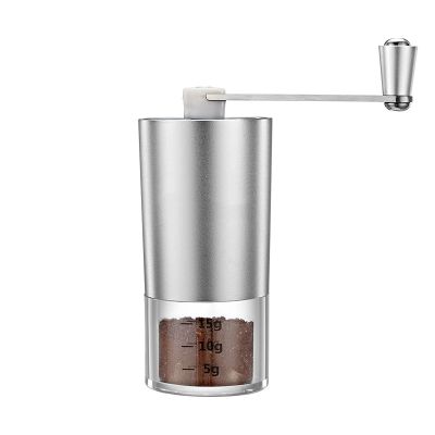 （HOT NEW） StainlessCoffee Grinder Tool HandCoffee Grinder Mill โรงสีสแตนเลส