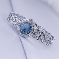 ┇☈۩ Small inswatch female senior feeling contracted temperament luxury niche ms fritillaria quartz wrist watch waterproof