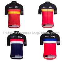 ◎ 2022 New Mens Cycling Wear Moutain Bike Short Sleeve Shirt Quick Dry Breathable Pro Cycling Jersey