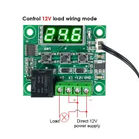 【LZ】∋℗❣  W1209 Interruptor de Controle de Temperatura W1209 DC 5V 12V 24V calor Temp Switch Controller Termômetro Thermo NTC Sensor