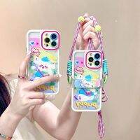 เคสศัพท์กันกระแทกลูกสุนัขกราฟฟิตีสี for 14 เคสมือถือแอปเปิ้ล 13promax สายคล้องพร้อมคลิปหลัง 12 รุ่นผู้หญิง 11 ยางนิ่ม