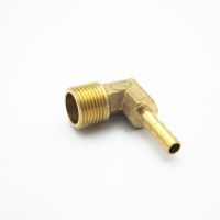 6/8/10/12/14/16mm Hose Barb x 3/8 quot; BSP Male Thread Brass Elbow Pipe Fitting Coupler Connector Adapter