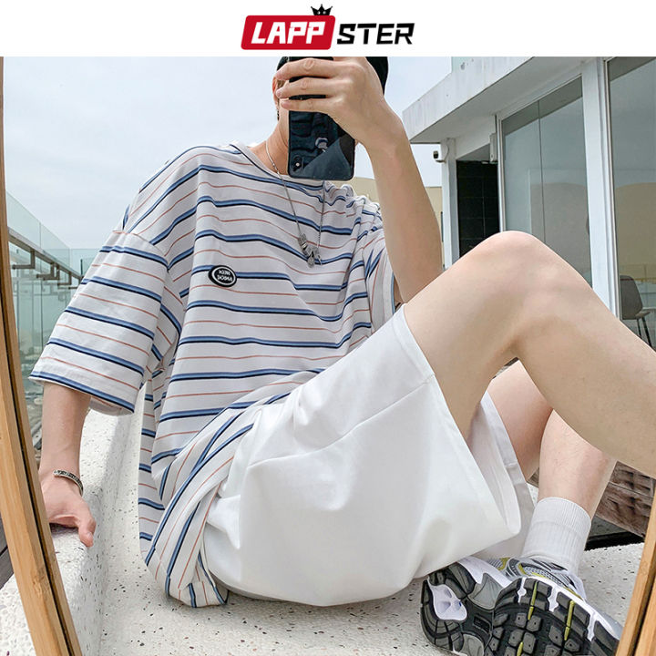 lappster-men-10-colors-casual-sweat-shorts-summer-mens-streetwear-basketball-shorts-male-korean-fashion-cotton-black-shorts