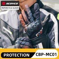 【CW】Scoyco Mens Motorcycle Gloves Summer Breathable Mesh Cycling Gloves CE Certified Short Cuffs Biker Gloves Dirt Bike Accessory