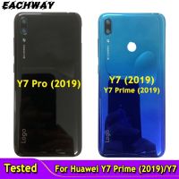 ใหม่สำหรับ Huawei Y7 2019 Y7 2019 Y7ไพรม์2019ฝาหลังหลังตัวเรือน Y7เคส2019 Y7โปร2019ฝาครอบ