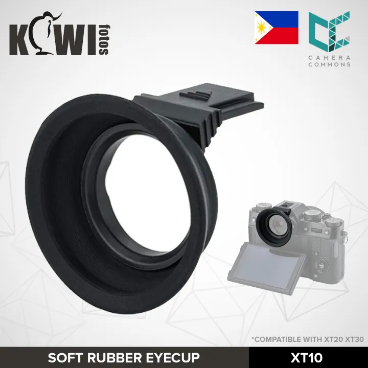 Kiwifotos Eyecup Soft Rubber Eye Piece For Fuji Fujifilm Viewfinder