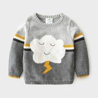 [COD] Baby cloud sweater autumn and winter new boys childrens round neck my1506