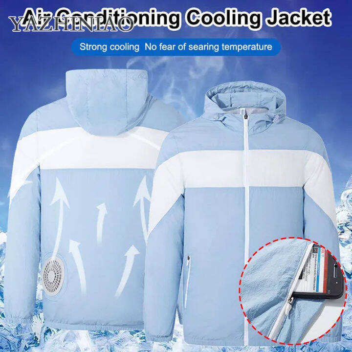 Suikone Air conditioner jacket 5V fan 20000mAh battery blower jacket