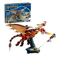 Harry Potter Fantasy World Hungarian Dragon Lego Compatible Building Block Set 671 Pieces