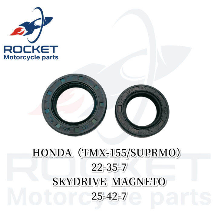 MOTORCYCLE OIL SEAL SKYDRIVE HONDA(TMX)155/SUPREMO Lazada PH