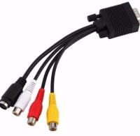 สายแปลง VGA TO AV S-Video 3 RCA Converter Cable