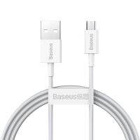 Baseus สายไมโคร Usb 2a ที่ชาร์จไฟรวดเร็ว Usb 2a Samsung สำหรับ Usb สำหรับชาร์จโทรศัพท์มือถือ10 Micro Data To Note Xiaomi