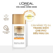 HCMKem Chống Nắng L Oreal Mịn Nhẹ Che Phủ Đều Màu Da 50ml UV Defender