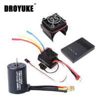 Waterproof 3650 3100KV 3900KV 4300KV KV5200 brushless Motor ESC 60A radiator combination suitable for 1/10 RC car truck