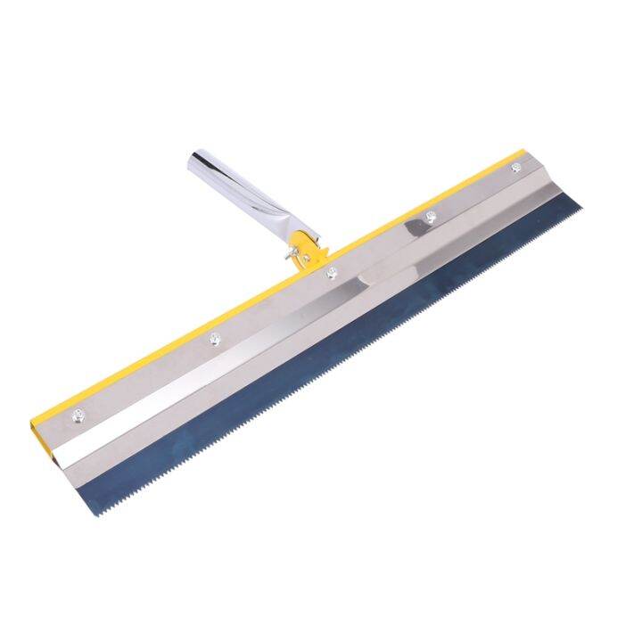 Stainless Steel Notched Squeegee Epoxy Cement Painting Coating Self