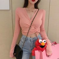 Xiaozhainv Long sleeve T-shirt Womens fashion