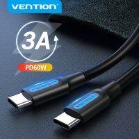 （Grilled cold noodles）  Vention PD 60W USB C พิมพ์ชาร์จไฟรวดเร็วข้อมูล USB-C 4.0ด่วนสำหรับ Macbook Pro Huawei P30 Samsung S20