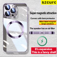 New magsafe High-end luxury For iPhone 14 Pro Max case iphone 13 12 11 Phone case Magnetic suction ultra-thin protective cover