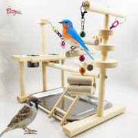 Prettyia นก Playstand,นกแก้วของเล่นสำหรับปลากะตัก,นกแก้ว,Cockatiel,และอื่นๆ