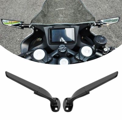 Motorcycle Mirror Modified Wind Wing Adjustable Rotating Rearview Mirror Moto Accessories for YAMAHA YZF R6 R1 R25 R3 R125 R15