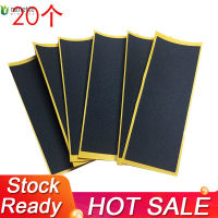 20Pcs/Lot Black Fingerboard Deck Uncut Tape Stickers Black Foam Grip Tape Stickers 38mmx110mm