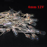 20pcs Miniature 4mm 12V Lamp Bulb illa Incandescent Edison Filament Antique Lamps Light 4 mm 12V F4 Rice Mininature Lamparas