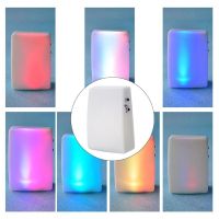 ♚ 7 Color Light Flash Changable Music Doorbell Home Wireless Door Chime Deaf Hard of Hearing Favorite Multifunctional