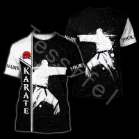 Karate Sports 3D Printed New Fashion Summer Harajuku T-shirt Unisex Top O-Neck Short Sleeve Drop Shipping Style-K19