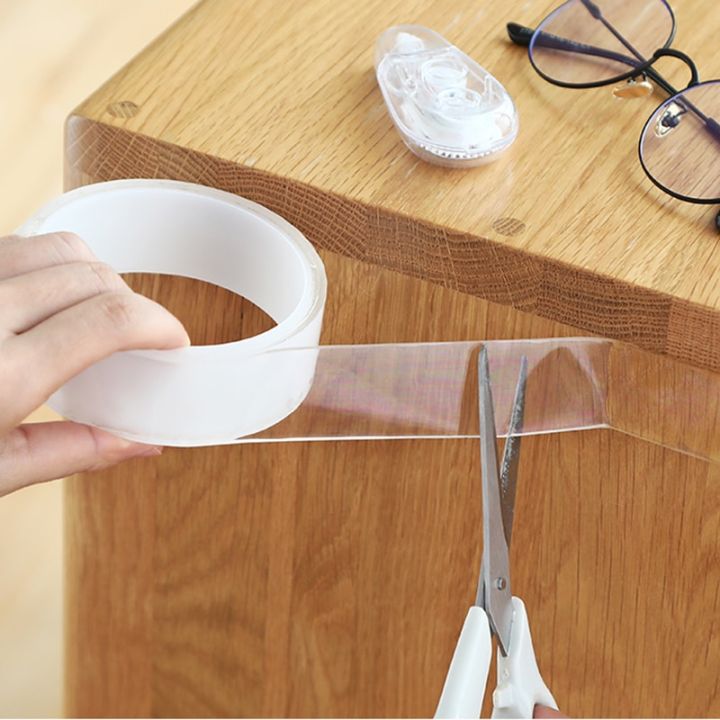 tape-photo-picture-frame-super-strong-hooks-on-the-wall-hangers-hard-adhesive-double-sided-nano-glue-home-stickers-waterproof-adhesives-tape