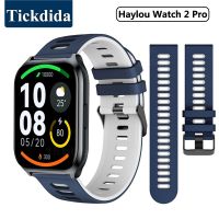 สายนาฬิกาแบบปลดออกได้อย่างรวดเร็วสำหรับนาฬิกา Haylou Watch 2 Pro/solar Lite สายซิลิโคนกีฬา20Mm 22Mm สำหรับนาฬิกา Huawei 4 3 Amazfit GTR 4