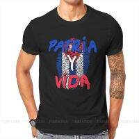 Patria Y Vida Patria O Muerte Homeland And Life Newest Tshirt For Men Viva Cuba Libre Flag T Shirt Tops