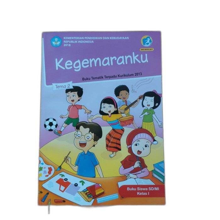 Buku Siswa Tematik Dikbud SD Kelas 1 Tema 2 | Lazada Indonesia